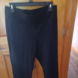 NWOT  BRIGGS WOMEN'S BLACK SKINNY DRESS PANTS